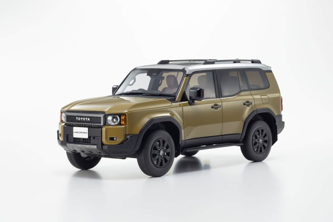 Kyosho baut Toyota Land Cruiser 250 in 1:18 und aus Resine