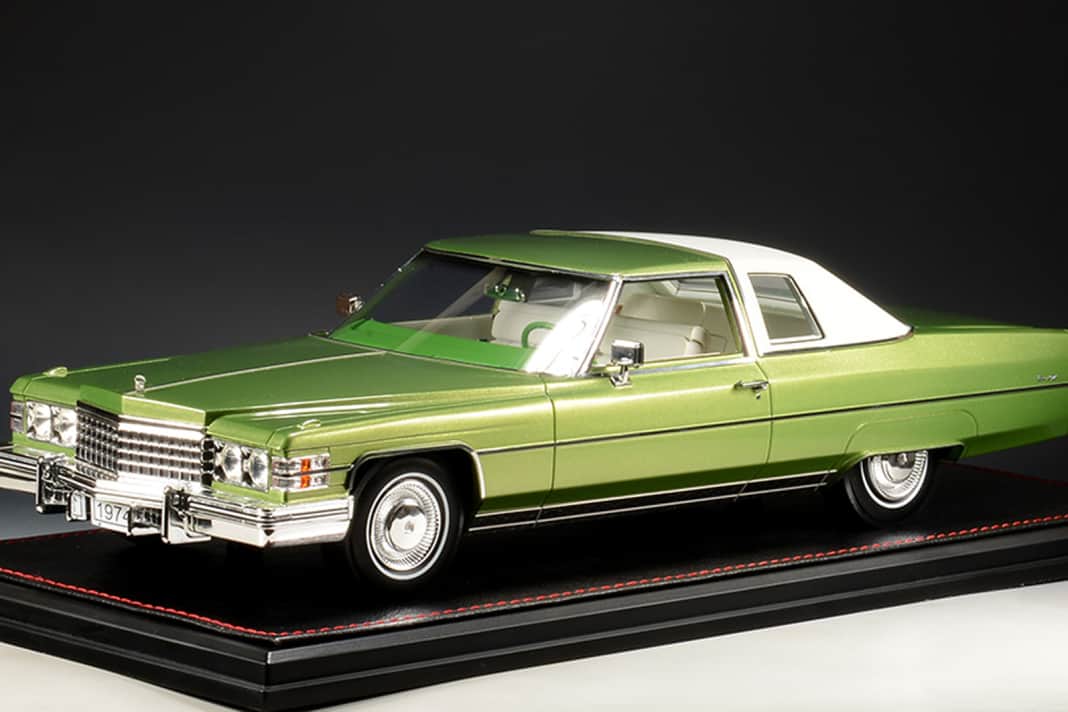 Der zweite 1:18-Cadillac von Stamp ist ein DeVille Coupé von 1974