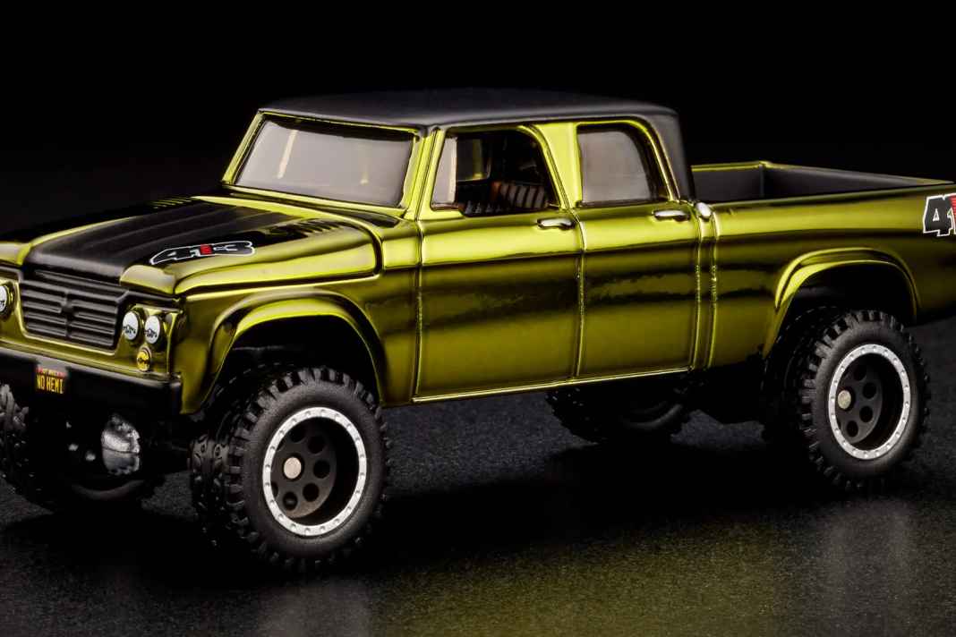 Dieser Dodge Power Wagon von Hot Wheels in 1:64 hat einen besonderen Glanz