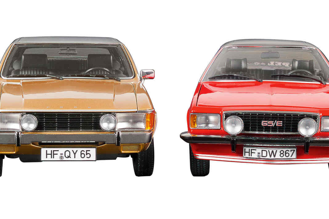 Ford Consul GT und Opel Commodore B Coupé von Touring Modelcars in 1:18 – Staying alive!