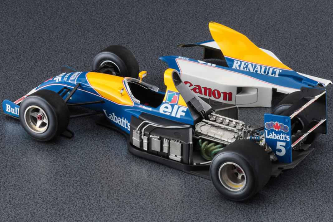Hasegawa bringt den Williams FW14 in 1:24 mit Die-Cast-Motor