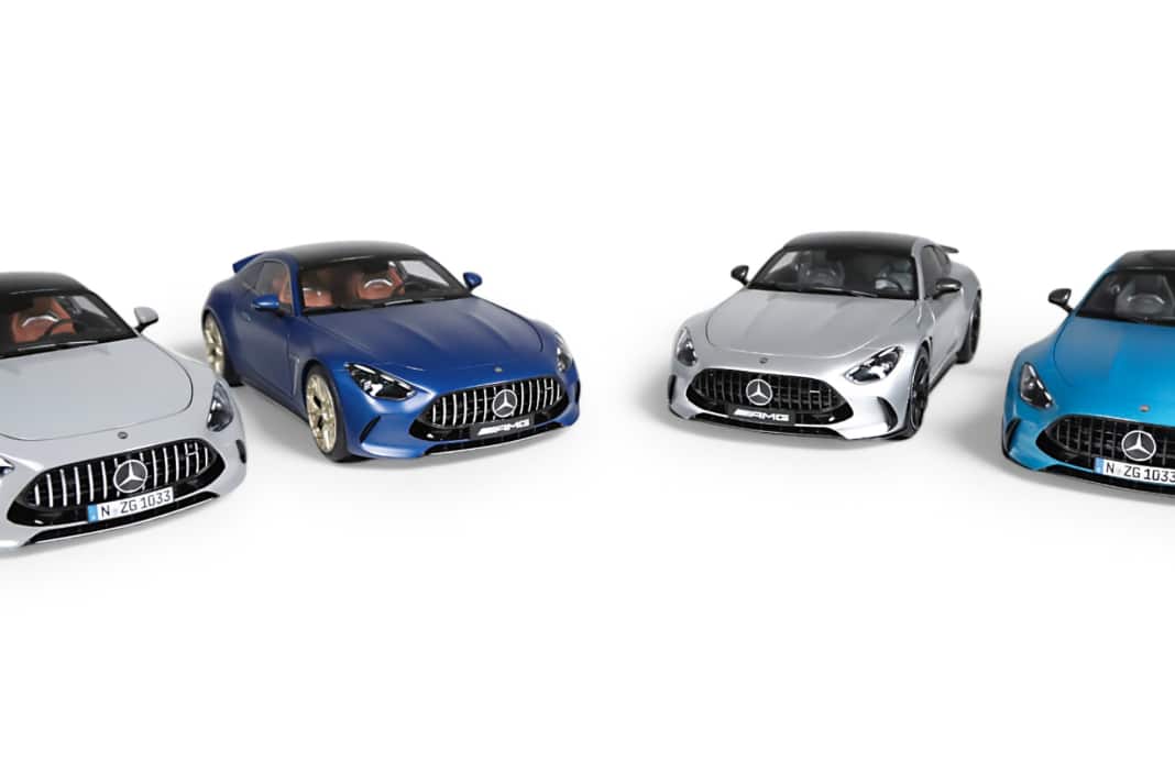 ‘24 Mercedes AMG GT von NZG in 1:18 – NZG sagt AMG