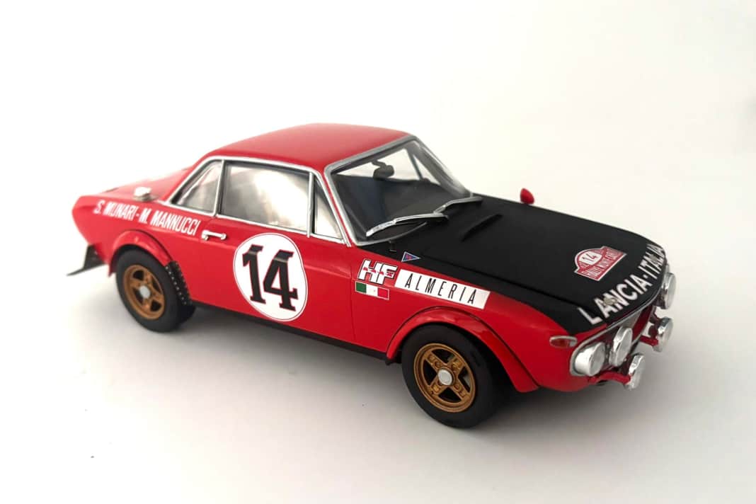 Italeri überrascht mit Lancia Fulvia HF als Kit in 1:24 – mit Fotoätzteilen