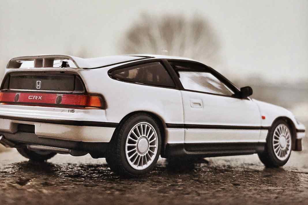 Weiß & heiß – ‘87 Honda CRX von Minichamps in 1:43
