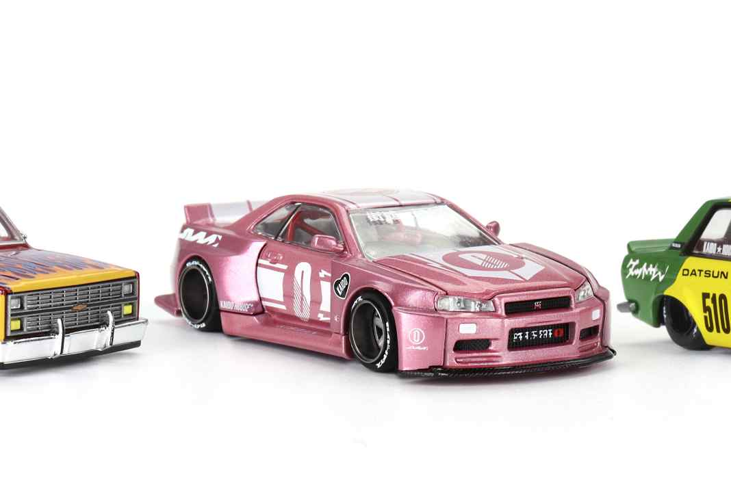 Mini GT bringt drei verrückte Kaido-House-Japaner von Chevy bis Nissan in 1:64