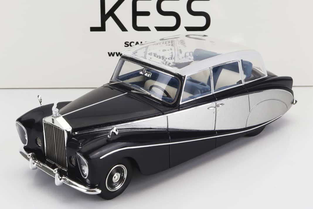 Kess bringt Rolls-Royce Silver Wraith mit Plexiglasdach in 1:43
