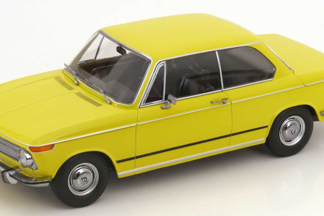 KK-Scale hat in 1:18 vier neue BMW 02er aus Die-Cast in petto!