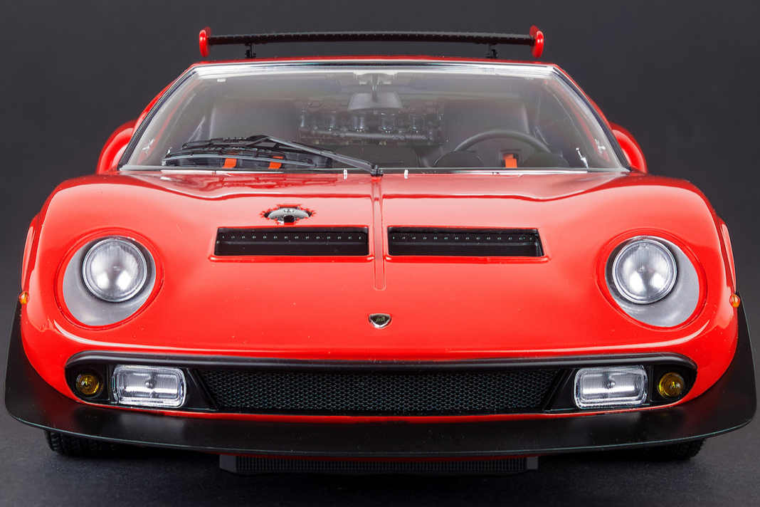 Lamborghini Miura SVR und Countach von Kyosho in 1:12
