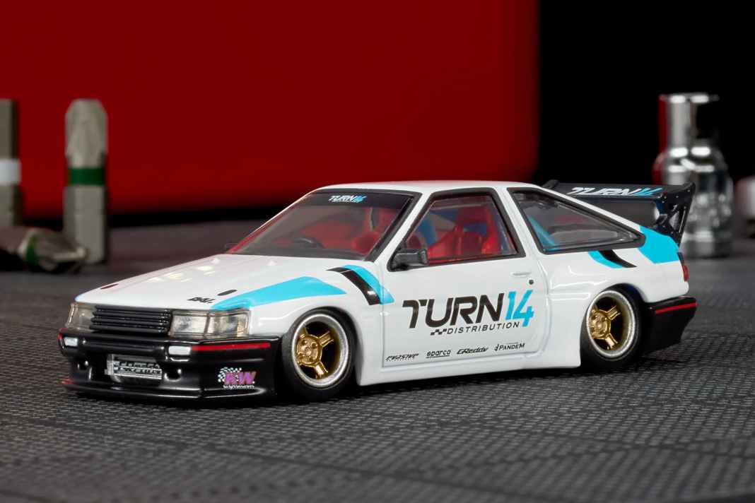 Hot Wheels pimpt den Toyota Levin in 1:64 ultimativ auf!