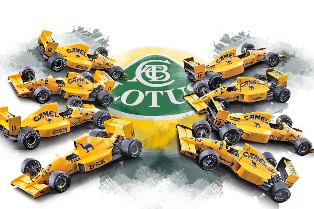 ‘89/‘90 Lotus 101/102 von Tecnomodel in 1:18 – Jetzt erst recht