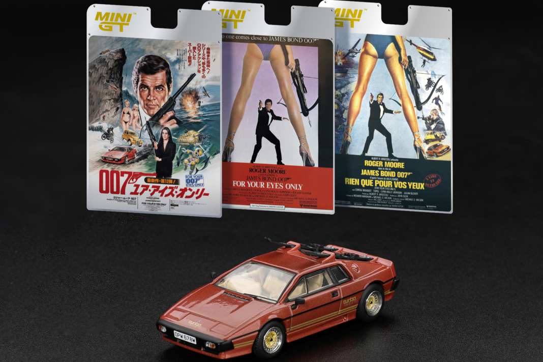 Mini GT legt mit zwei Bond-Autos in 1:64 nach