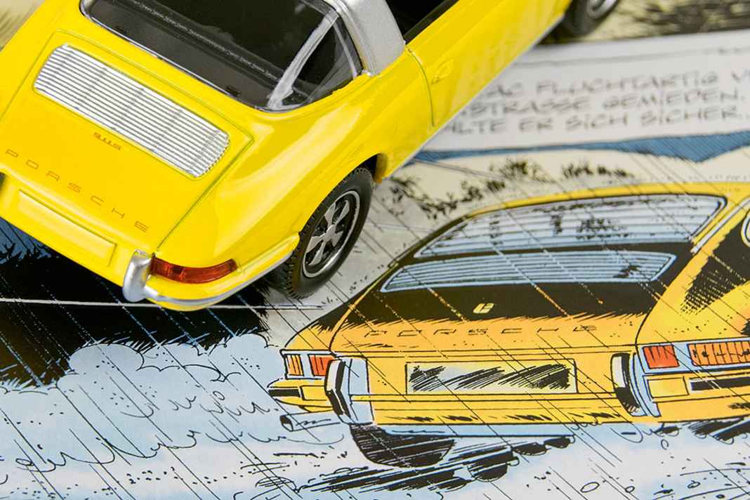 Rick Master und sein Targa in 1:43 – Donnerlittchen!