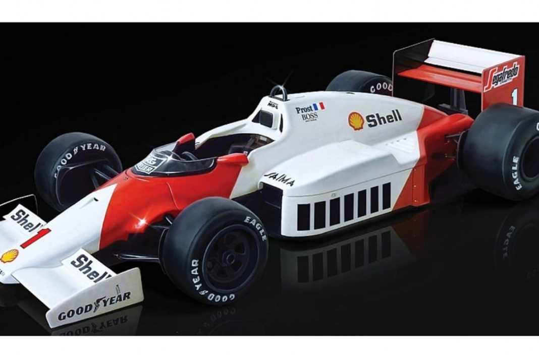 Italeri stellt im Mai den 1:12-Bausatz des McLaren MP4/2C auf die Pole