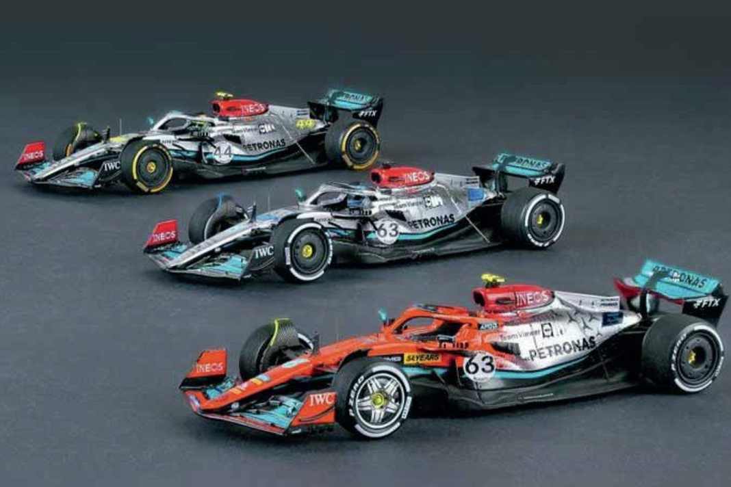 ’22 Mercedes-AMG F1 von Minimax/Spark in 1:43 - Belgische Praline