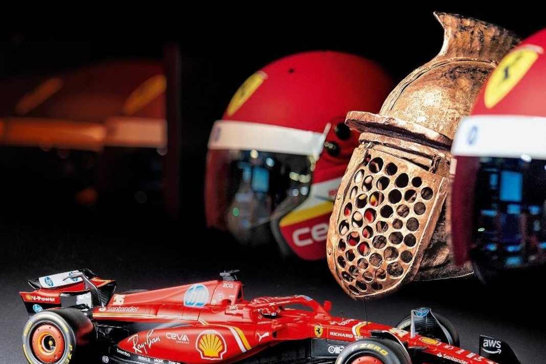 ‘24 Ferrari SF-24 Bburago Exclusive Edition in 1:18 – Gladiator-Edition