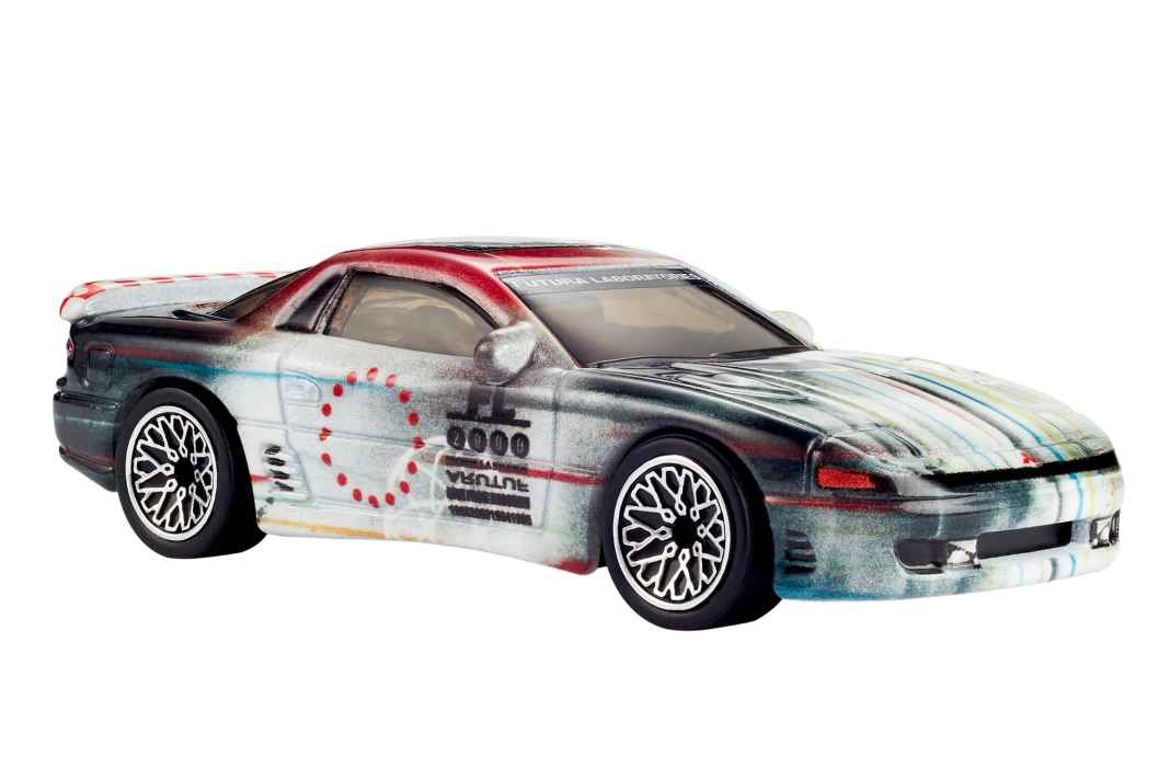 Hot Wheels enthüllt Künstler-Auto in 1:64 auf Mitsubishi-Basis