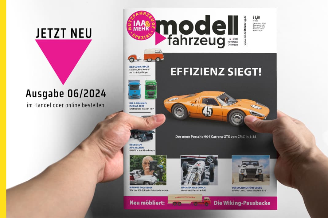 Heft 6/2024 von MODELL FAHRZEUG ist da und stellt viele Truck-Neuheiten zur IAA vor