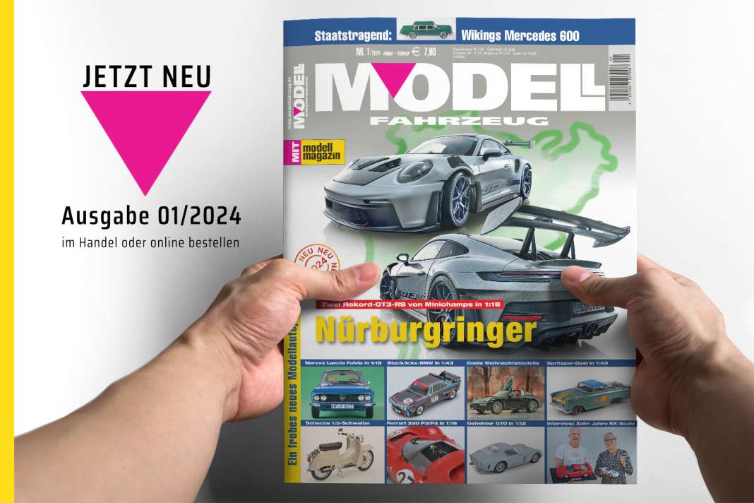 MODELL FAHRZEUG Heft 1/2024 enttarnt Neuheiten für 2024