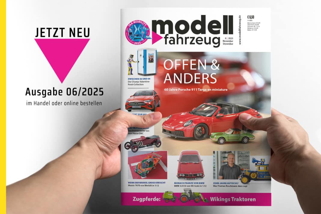 60 Jahre Porsche 911 Targa ist uns eine Titelgeschichte wert!