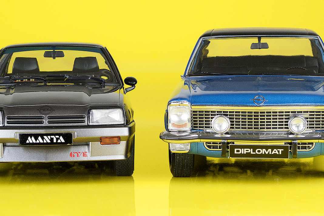 Modelissimo bringt zwei Opel-Knaller im Maßstab 1:18 heraus