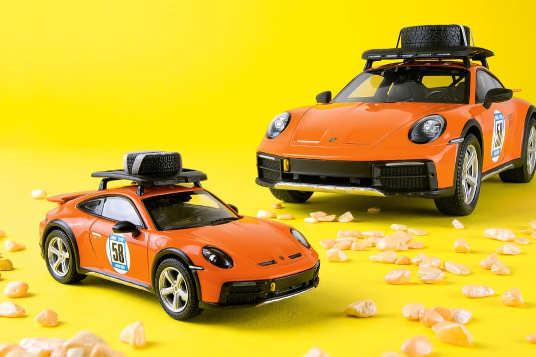 Porsche 911 Dakar RED58 von Minimax in 1:43 & 1:18 - Hart im Nehmen
