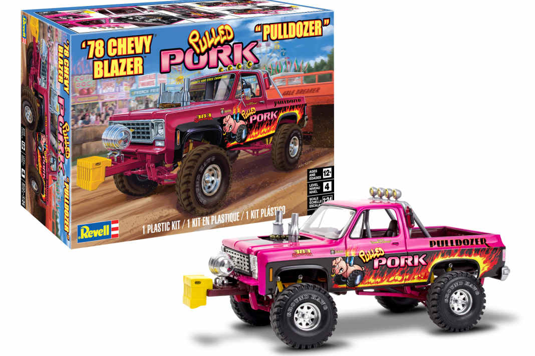 Revells Chevy-Blazer-Kit in 1:24 ist anders