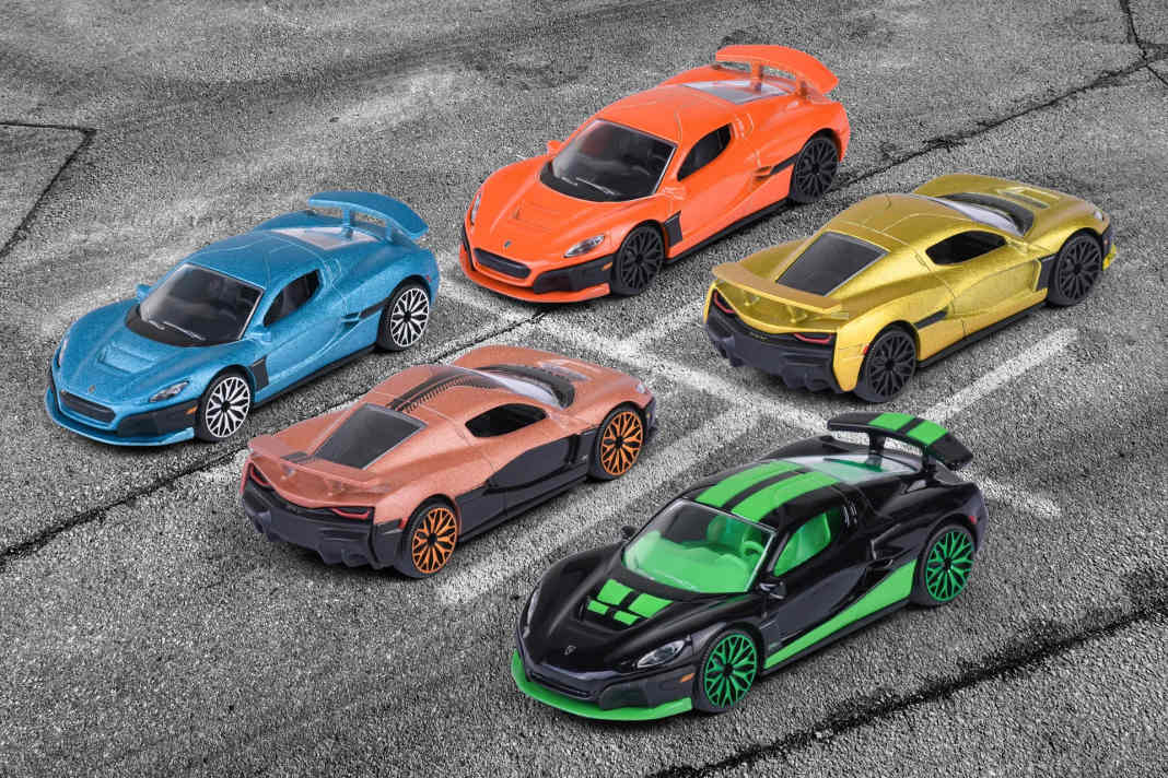 Der Rimac Nevera überholt bei Majorette in 1:64 alle! Der Rimac wer?