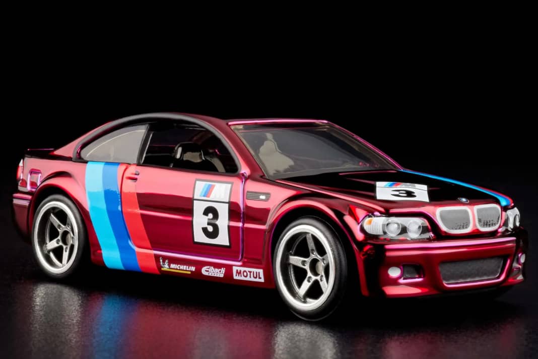 Diesen heißen Hot-Wheels-BMW gibt es im Red-Line-Club als 1:64er