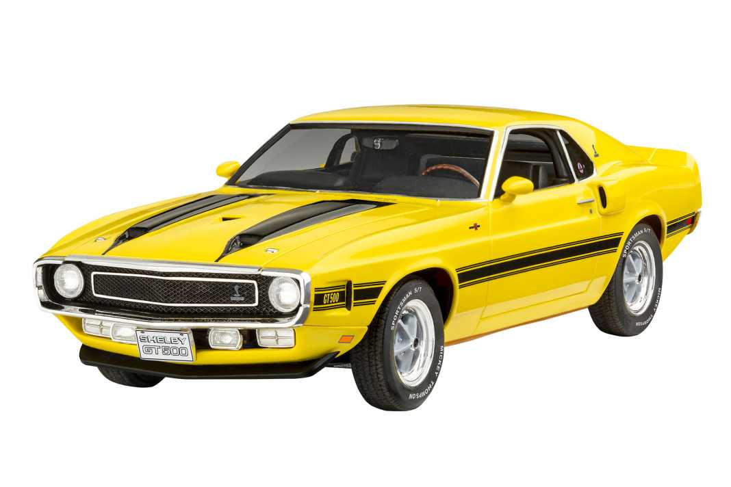 Revell setzt auf den schönsten Mustang von 1970 als 1:25-Kit und Shelby-Power