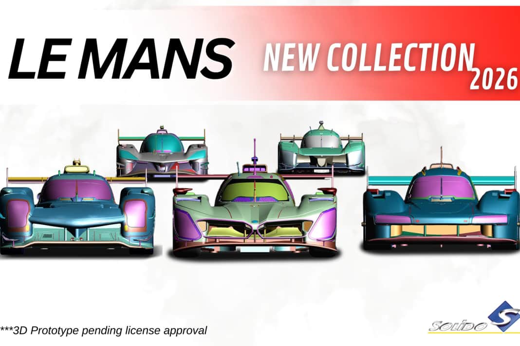 Solido bringt 2026 eine Le-Mans-Armada