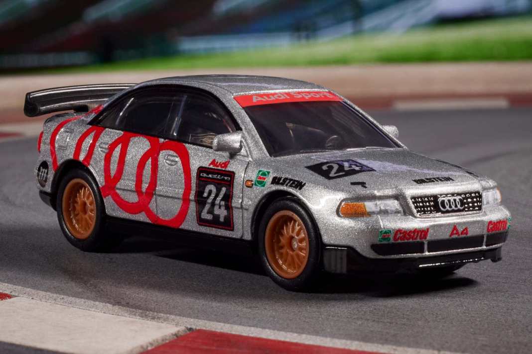 Matchbox schiebt den Audi A4 STW aus der 1:64-Box – mit rätselhafter 24!