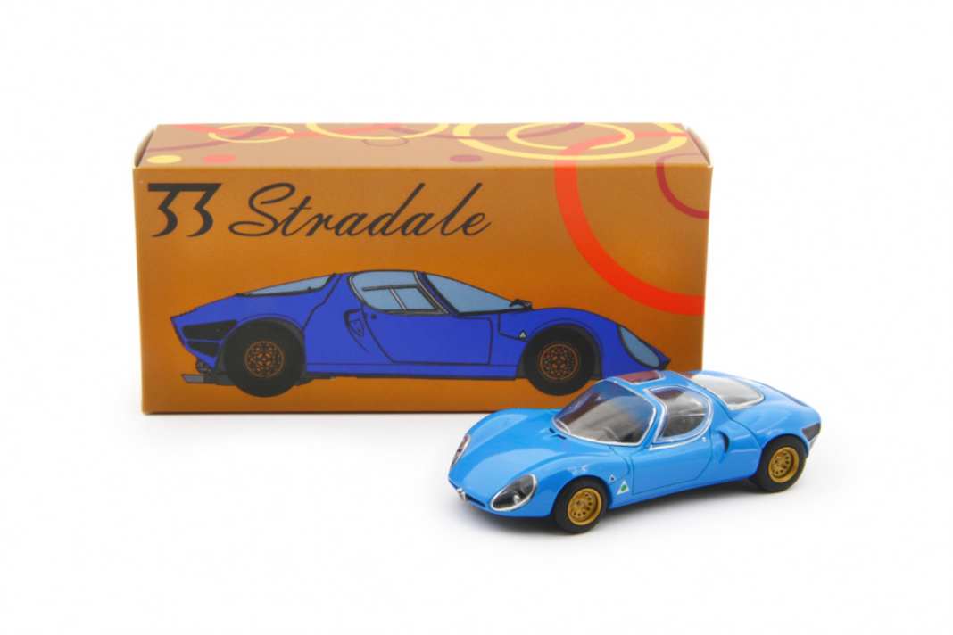 Laudoracing Model liefert Alfa Romeo Tipo 33 Stradale in 1:64.