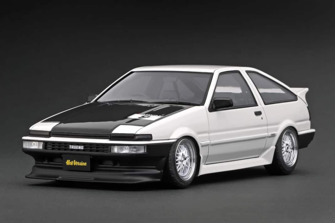 Toyota Trueno von Ignition Models kommt in 1:18 aus Resine