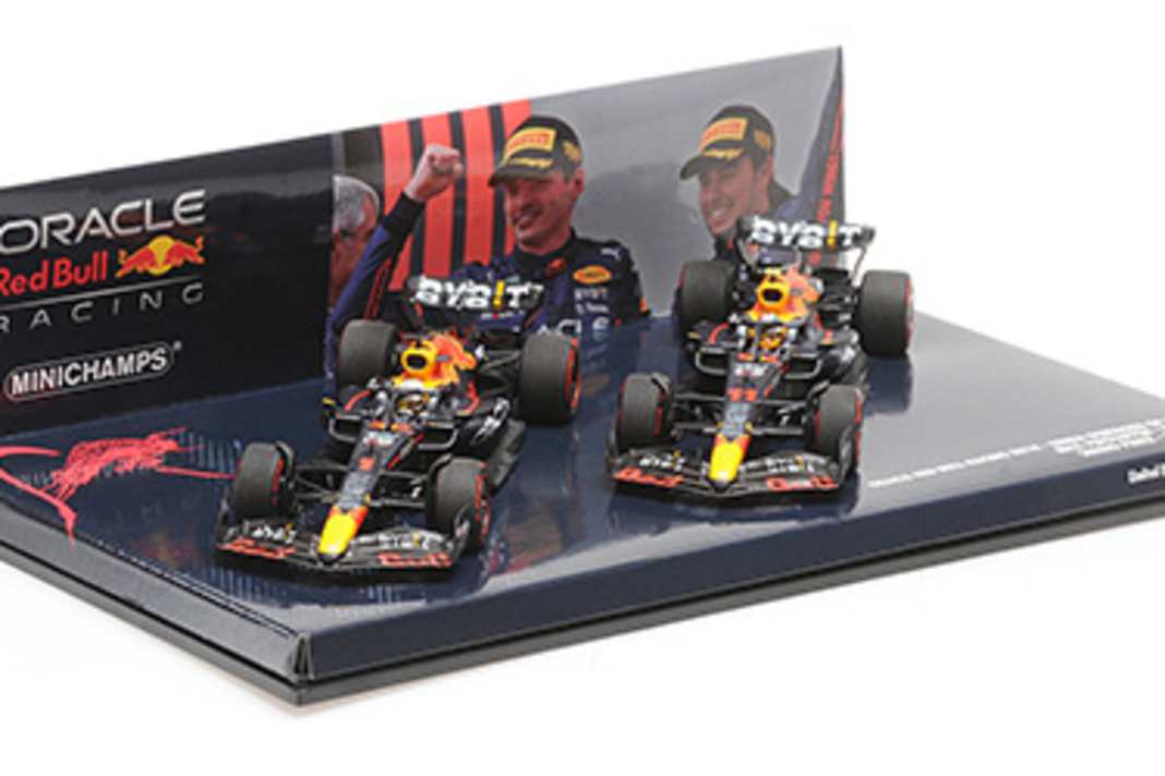 Minichamps bringt heißes Red-Bull-Duo in 1:43 an den Formel-1-Start