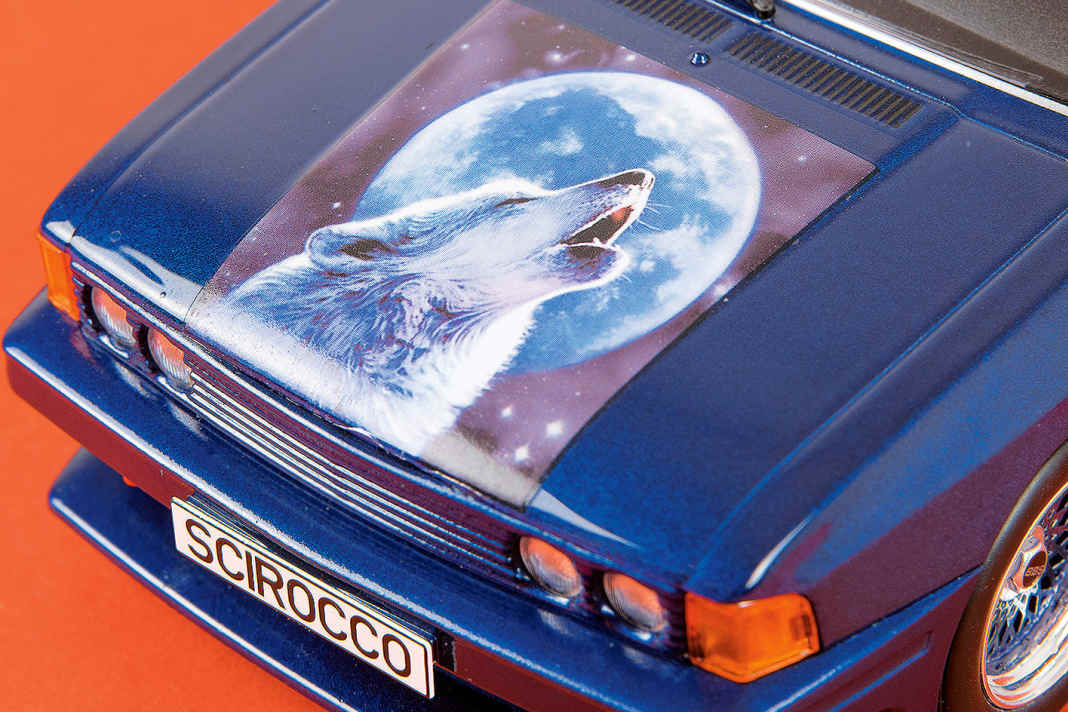 VW Scirocco I Rieger von MCG in 1:18 - Spoiler-Alarm