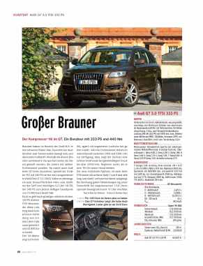 KURZTEST Audi Q7 3.0 TFSI 333 PS