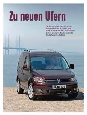 FAHRBERICHT Caddy BiFuel 102 PS
