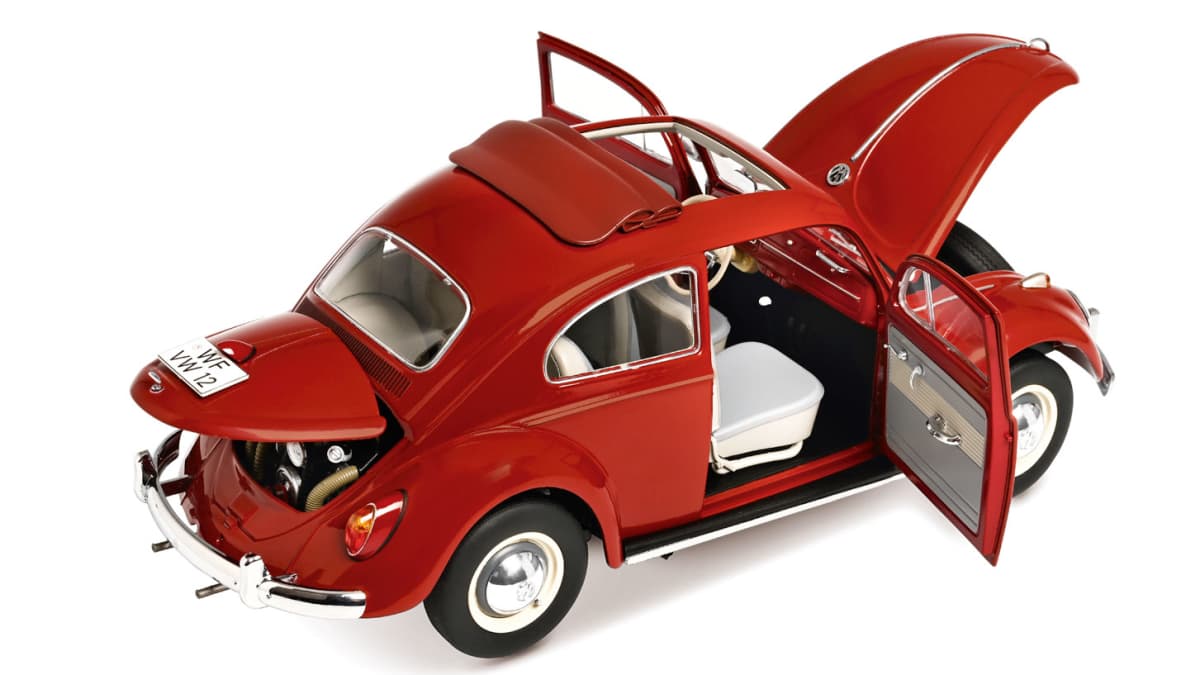 VW Käfer Jolly mit Verdeck grün 1:18 Schuco | UK