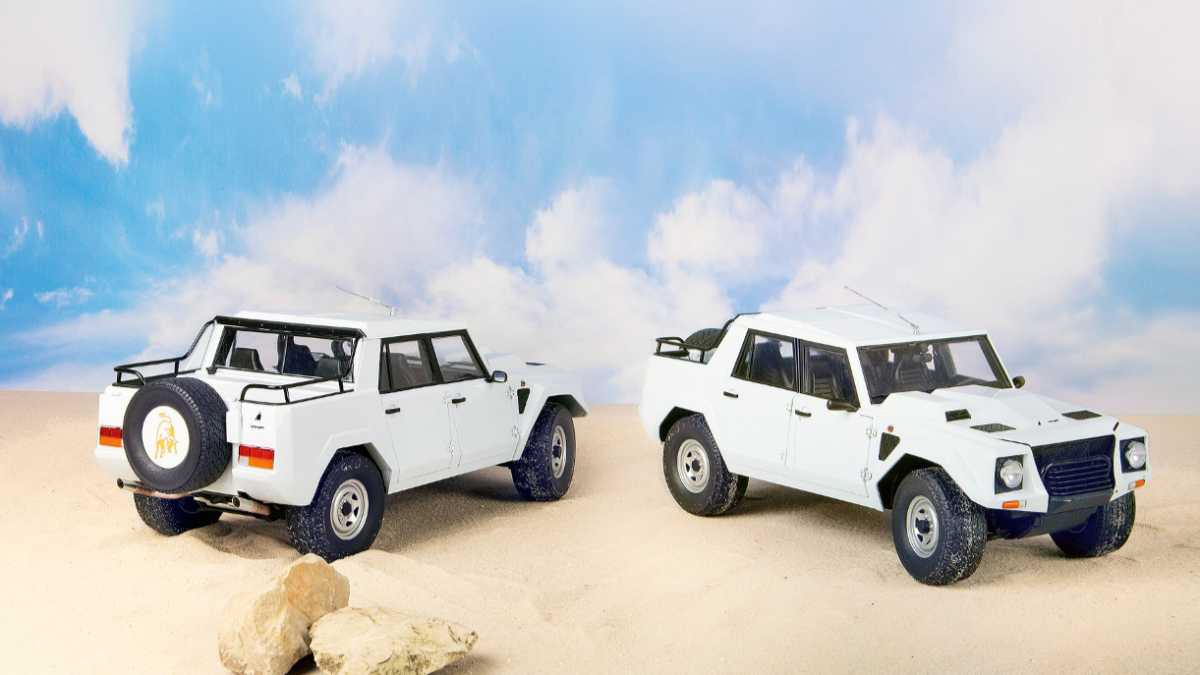 ‘87 Lamborghini LM002 von Autoart - Lambo von Arabien | MODELLFAHRZEUG