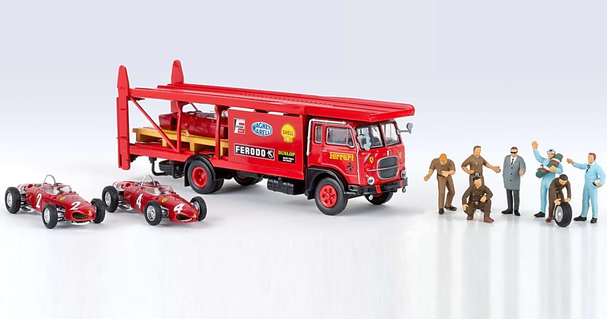 Brekina 58605 Fiat 642 autocarro, Recoaro Ginger Soda, 1962