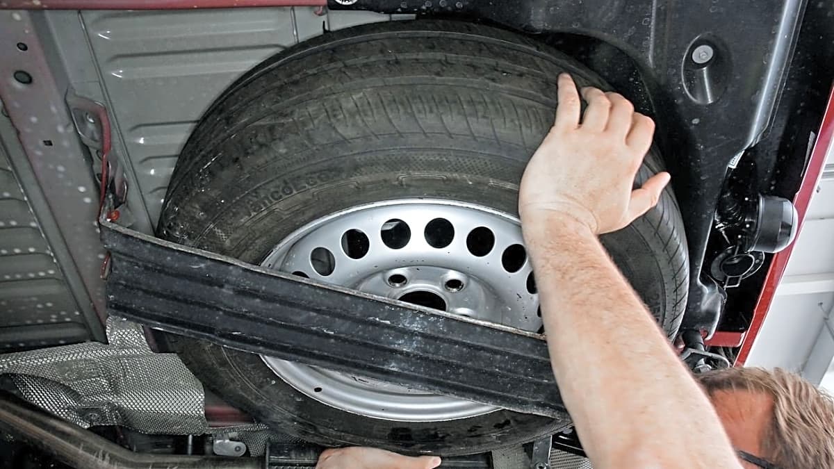 Quick Service Rad im Heck Gute Fahrt