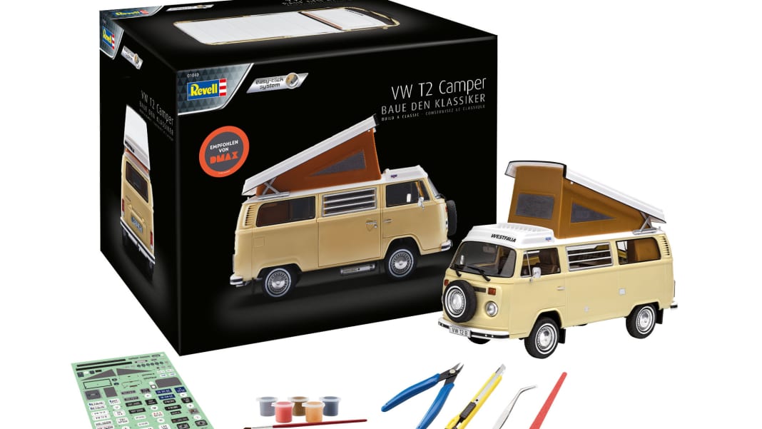 VW T2 als Weihnachtskalender von Revell Wenn die Freiheit hinter 24