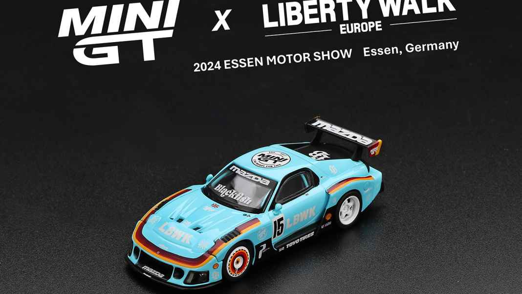 Mini GT zeigt auf der Essen Motor Show Mazda-Sondermodell in