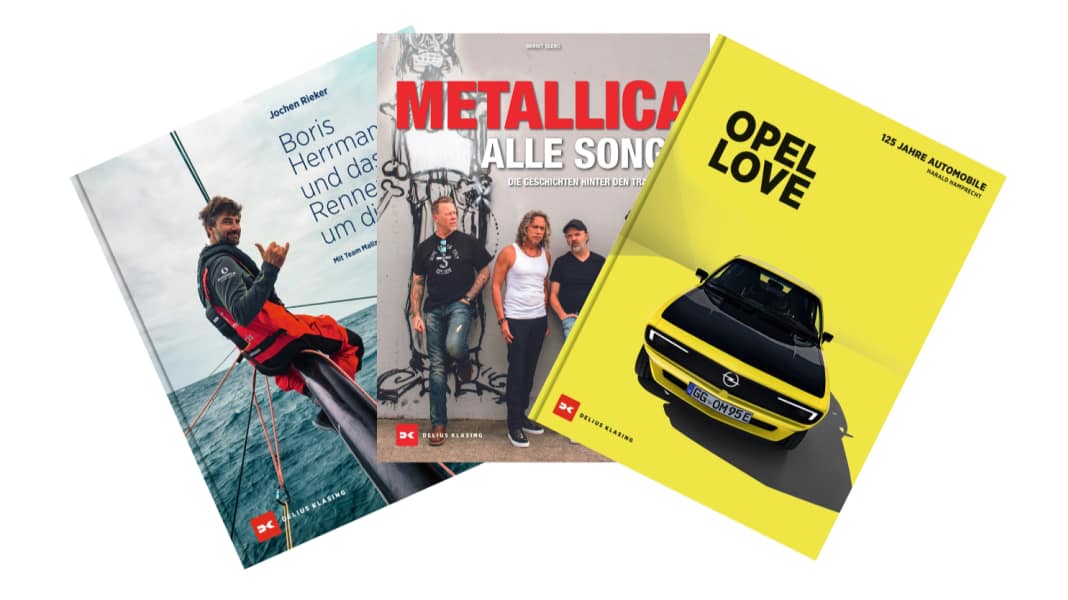 Delius Klasing und Verlag Die Werkstatt auf der Frankfurter Buchmesse 2023: Neue Bücher und eine Auszeichnung