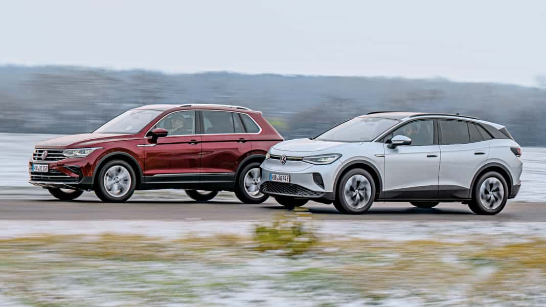 VW Tiguan vs. VW ID.4 – 2.0 TDI DSG vs. Pro Performance - Staffelübergabe?