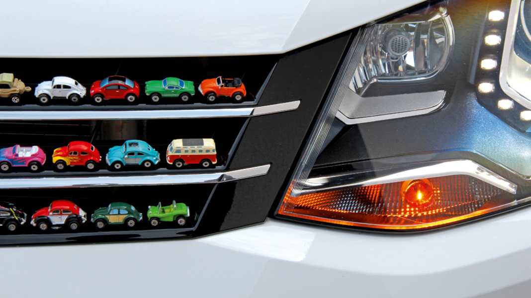 VW-Vitrine: Micro Machines - Winzig, witzig, wunderbar