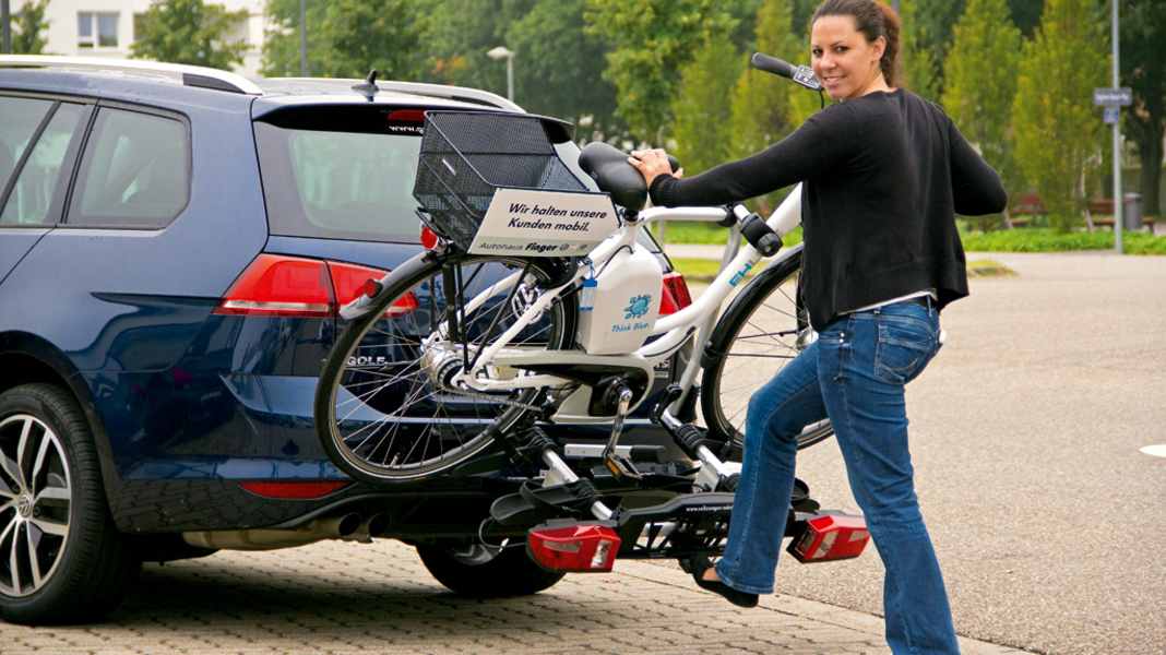 Zubehörtest: Faltbarer VW-Fahrradträger - Mit dem Knirps auf Tour