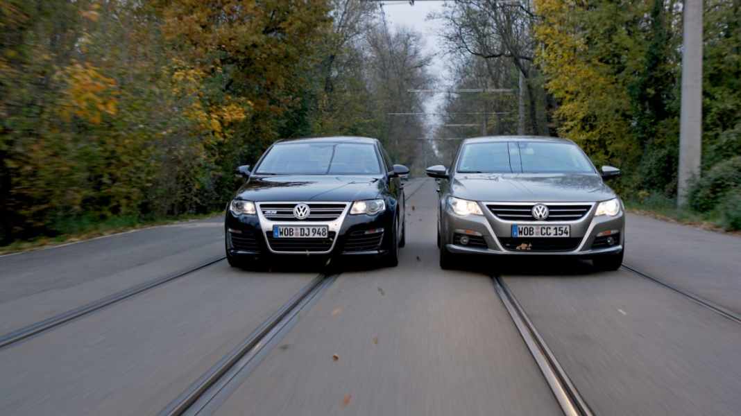 Vergleich: Passat CC 3.6 gegen Passat R36 - Der Schöne und das Biest