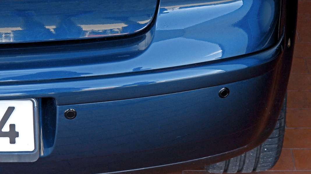 Bauplan: Pioneer-Parkwarner mit App-Anzeige - Parkhilfe per App