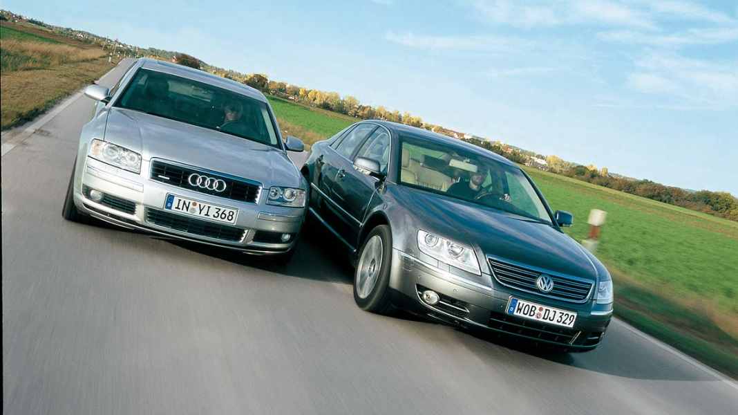 Vergleich: Audi A8 V6 TDI gegen Phaeton V6 TDI - REINER LUXUS